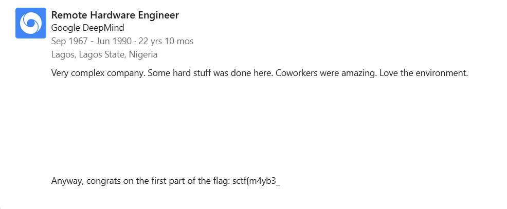 LinkedIn Larping #2
